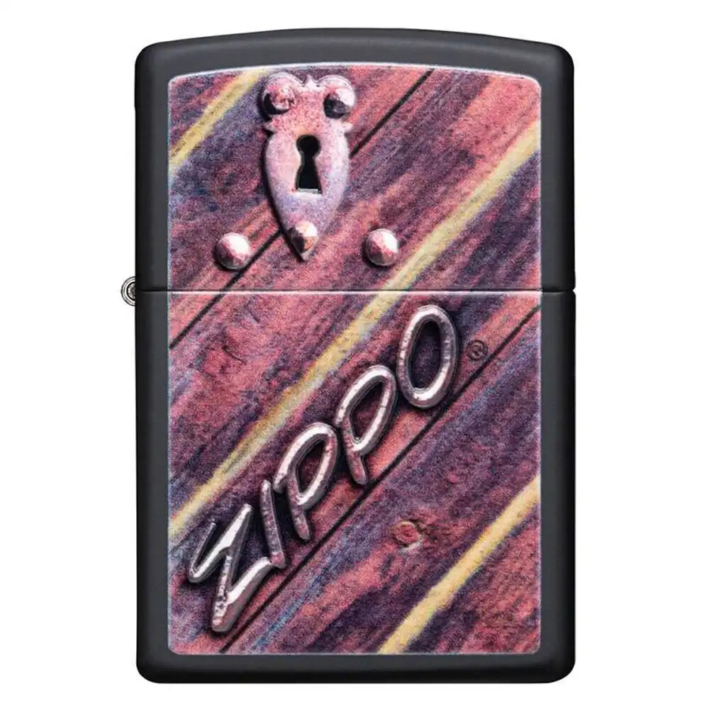 Zippo Classic Çakmak, Black Matte Lock - ZIPPO