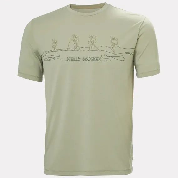 HELLY HANSEN SKOG RECYCLED GRAPHIC T-SHIRT - 5
