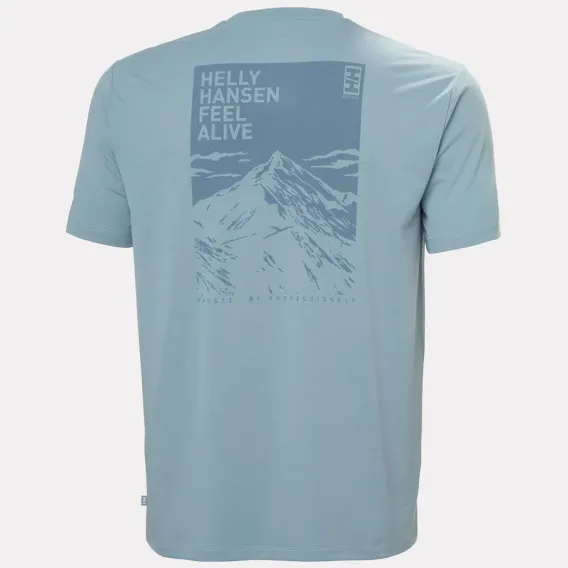 HELLY HANSEN SKOG RECYCLED GRAPHIC T-SHIRT - 6