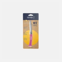 Opinel N°07 Paslanmaz Çelik Pembe Gürgen Sap Çakı - 2