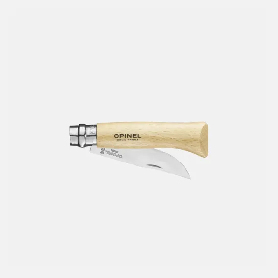 Opinel N°8 Paslanmaz Çelik Kayın Sap Çakı - Opinel (1)