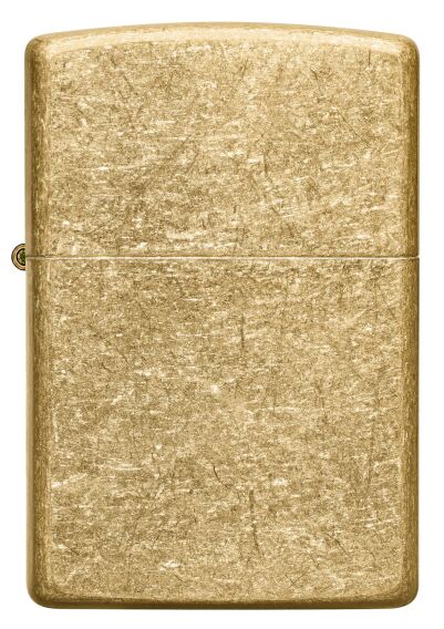 Regular Tumbled Brass - ZIPPO