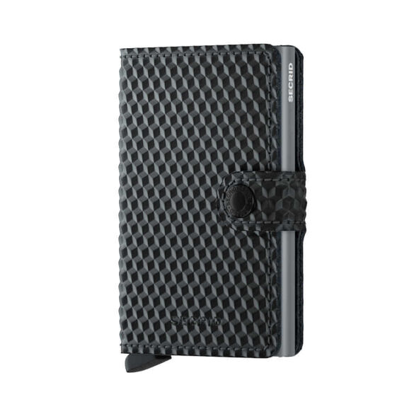 Secrid Miniwallet Cubic, Black-Titanium - SECRID