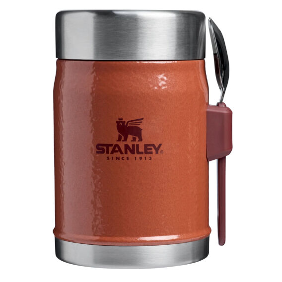 Stanley Classic Paslanmaz Çelik Yemek Termosu Kaşıklı 0.40L, Kil - Stanley