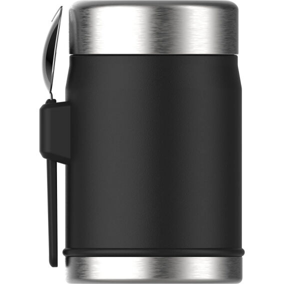 Stanley Classic Paslanmaz Çelik Yemek Termosu Kaşıklı 0.40L, Siyah - 3