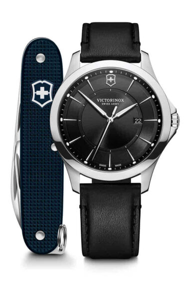 Victorinox 241904.1 Alliance Erkek Kol Saati + Çakı Seti - Victorinox Saat