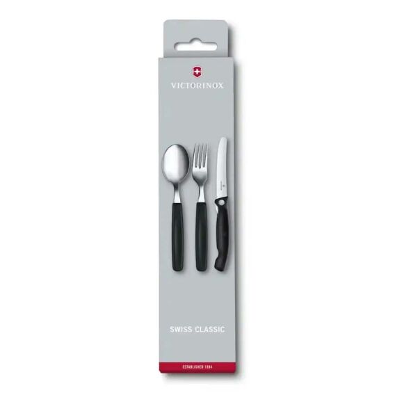 Victorinox 6.7192.F3 Siyah Masa Seti, 3 Parça - Victorinox