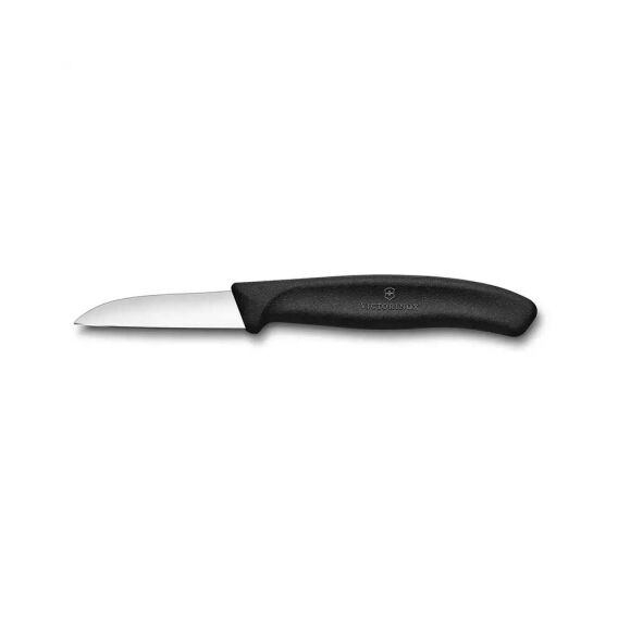 ​​​​​​​​Victorinox 6.7303 6cm Siyah Düz Soyma Bıçağı - Victorinox